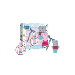 Disney Cofanetto Peppa Pig Set Eau De Toilette 50 Ml + Gel Bagno 50 Ml + Penna Multicolor