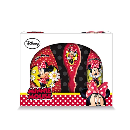 Disney - Cofanetto Minnie Mouse Hair & Beauty Set - Shampoo 300 Ml + Balsamo Spray 200 Ml + Spazzola Per Capelli 1 Disney - Cofanetto Minnie Mouse Hair & Beauty Set - Shampoo 300 Ml + Balsamo Spray 200 Ml + Spazzola Per Capelli