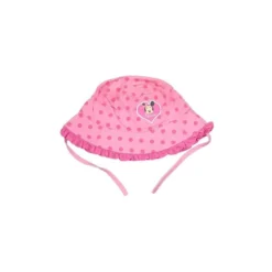 Disney Baby Cappellino Cappello Bimba Neonato Disney Minnie Fucsia Tg 48
