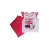 Completo Maglia Maglietta Pantaloncino Bimba Neonato Disney Baby Minnie Fucsia 18 M