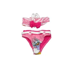 Costumino Costume Da Bagno 2 Pezzi Bimba Bambina Disney Paperina Rosa 8A