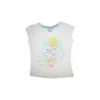 T-shirt Maglia Maglietta Bimba Bambina Disney Principesse Bianco 3A