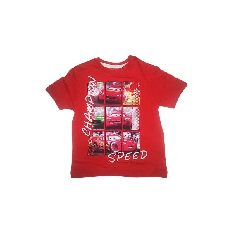 T-shirt Maglia Maglietta Bimbo Bambino Disney Cars Rosso 6A 1 T-shirt Maglia Maglietta Bimbo Bambino Disney Cars Rosso 6A