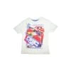 T-shirt Maglia Maglietta Bimbo Bambino Disney Cars Bianco 3A