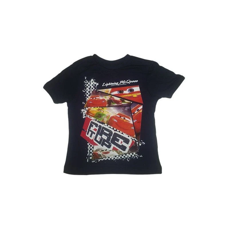 T-shirt Maglia Maglietta Bimbo Bambino Disney Cars Blu 3A 1 T-shirt Maglia Maglietta Bimbo Bambino Disney Cars Blu 3A