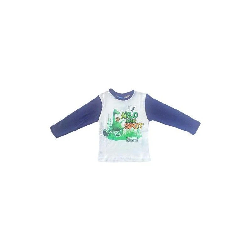 T-shirt Maglia Maglietta Bimbo Bambino The Good Dinosaur Disney Blu 3A 1 T-shirt Maglia Maglietta Bimbo Bambino The Good Dinosaur Disney Blu 3A