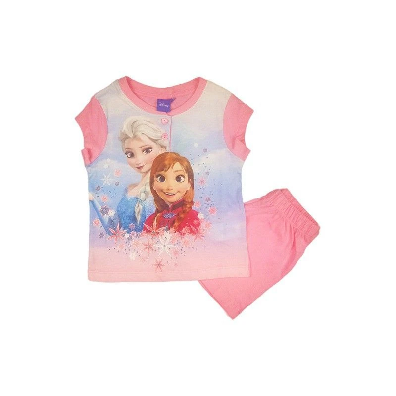 Pigiama Maglia Maglietta Pantaloncino Bimba Bambina Disney Frozen Rosa 6A 1 Pigiama Maglia Maglietta Pantaloncino Bimba Bambina Disney Frozen Rosa 6A