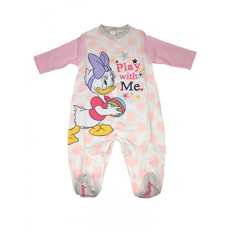 Tuta Tutina Cotone Bimba Neonato Disney Baby Paperina Rosa 3 - 6 M 1 Tuta Tutina Cotone Bimba Neonato Disney Baby Paperina Rosa 3 - 6 M