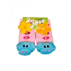 Disney Calza Corta Calzino Antiscivolo Babbucce Bimba Neonato Rosa 7-9 Mesi