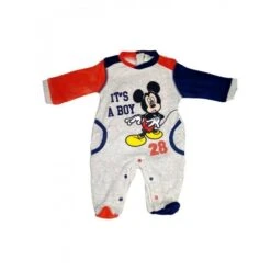 Tuta Tutina Ciniglia Bimbo Neonato Disney Baby Mickey 6 - 9 Mesi