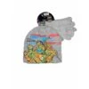 Disney Baby Set 2pz Cappello Cappellino Guanti Bimbo Bambino Tartarughe Ninja Grigio Tg 52