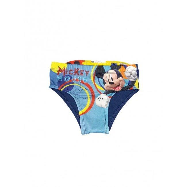 Costumino Costume Da Bagno Slip Bimbo Bambino Disney Mickey Blu 4A 1 Costumino Costume Da Bagno Slip Bimbo Bambino Disney Mickey Blu 4A