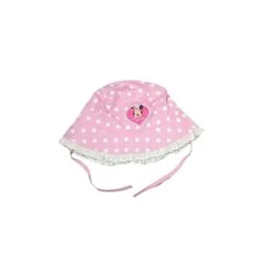 Disney Baby Cappellino Cappello Bimba Neonato Disney Minnie Rosa Tg 50