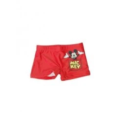 Costumino Costume Da Bagno Boxer Parigamba Bimbo Bambino Disney Mickey Rosso Nero 12 M
