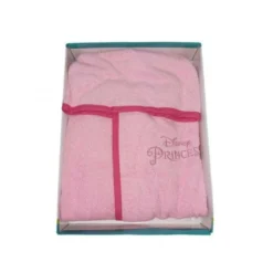 Disney Baby Accappatoio Bimba Spugna Cotone Neonato Disney Principesse Rosa 18 M