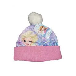 Disney Baby Cappello Cappellino Bimba Bambina Disney Frozen Rosa Tg 52
