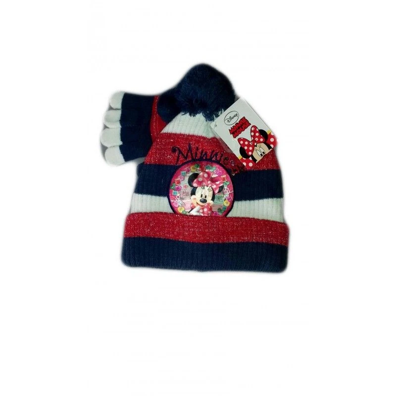 Set Pezzi Cappello Cappellino Guanti Bimba Bambina Disney Baby Minnie Rosso Tg 54 1 Set Pezzi Cappello Cappellino Guanti Bimba Bambina Disney Baby Minnie Rosso Tg 54