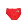 Slip Natale Mutandina Bimbo Bambino Disney Mickey Rosso 2-3 Anni