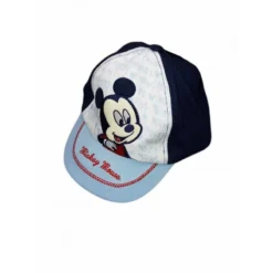 Cappello Berretto Bimbo Neonato Disney Baby Mickey Blu Tg 50