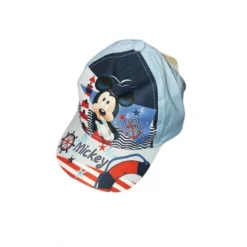 Cappello Berretto Bimbo Disney Baby Mickey Mouse Cielo Tg 50