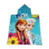 Poncho Accappatoio Telo Mare Bimba Microfibra Disney Frozen TU