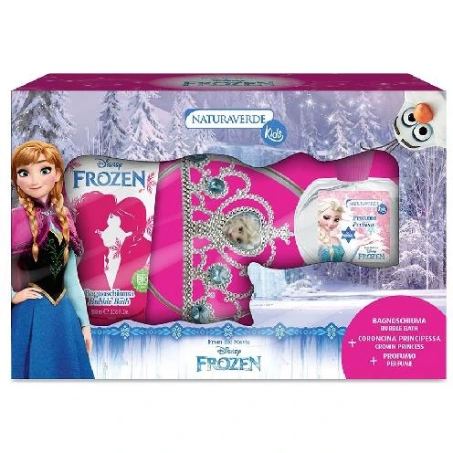 Disney FROZEN KIT REGALO CONFEZIONE BEAUTIFUL PRINCESS EDT 50ml + BAGNOSCHIUMA + CORONCINA 1 Disney FROZEN KIT REGALO CONFEZIONE BEAUTIFUL PRINCESS EDT 50ml + BAGNOSCHIUMA + CORONCINA